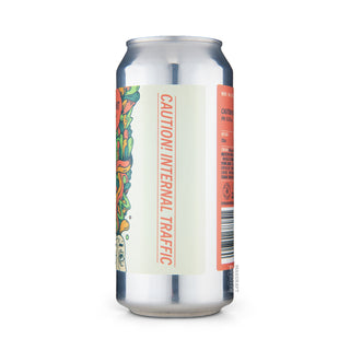 Perfil derecho de cerveza Hazy IPA VERDANT Caution! Internal Traffic 44cl - Disponible en Mascraft