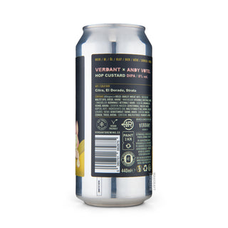 Etiqueta e información DIPA VERDANT Hop Custard 44cl - Tienda Mascraft