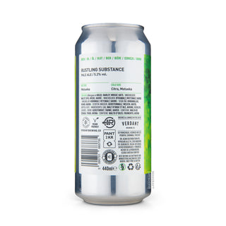Etiqueta e información Hazy IPA VERDANT Rustling Substance 44cl - Tienda Mascraft