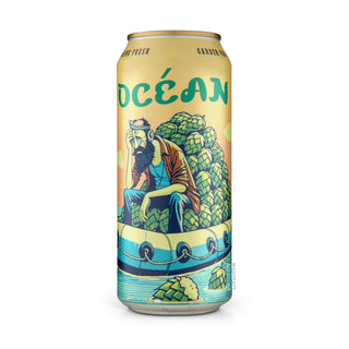 Cerveza TIPA BREWSKEY & UNSEEN Océan 47cl vista frontal - Comprar en Mascraft