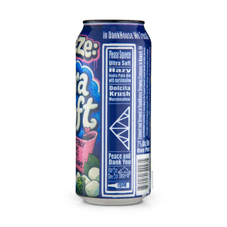 Right side of Hazy IPA DANKHOUSE Please Squeeze: Ultra Soft 47cl craft beer can - Available at Mascraft