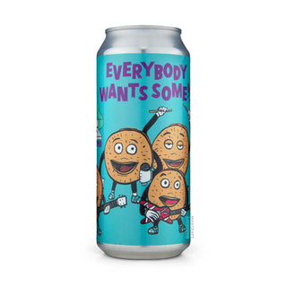 Cerveza DIPA HOOF HEARTED Everybody Wants Some!! 3x (El Dorado) 47cl vista frontal - Comprar en Mascraft
