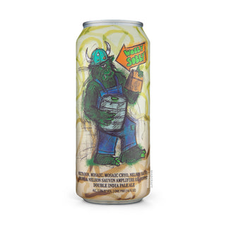 Cerveza DIPA HOP BUTCHER Wobby Sobby 47cl vista frontal - Comprar en Mascraft