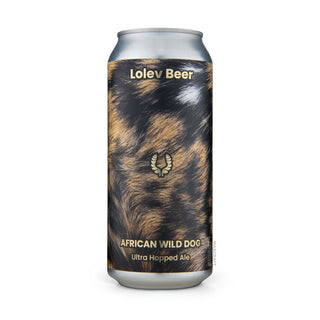 Cerveza DIPA LOLEV African Wild Dog 47cl vista frontal - Comprar en Mascraft