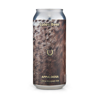Front view of DIPA LOLEV Appaloosa 47cl craft beer can - Buy at Mascraft