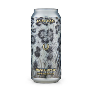 Cerveza DIPA LOLEV Snow Leopard 47cl vista frontal - Comprar en Mascraft
