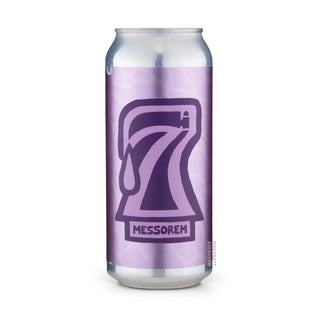 Front view of Hazy IPA MESSOREM A7Y7 x Bas-Canada x Yakima Chief 47cl craft beer can - Buy at Mascraft