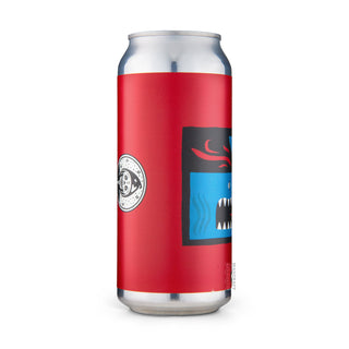 Lateral izquierdo Hazy IPA MESSOREM Lancé Aux Requins 47cl - Catálogo Mascraft