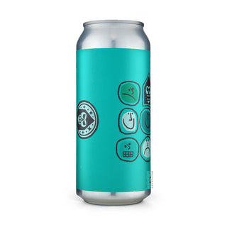 Lateral izquierdo Hazy IPA MESSOREM On A Juste Une Mort XTRM Turbo 47cl - Catálogo Mascraft