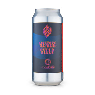 Cerveza DIPA MONKISH Never Sleep 47cl vista frontal - Comprar en Mascraft