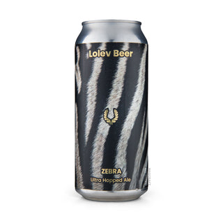 Cerveza DIPA LOLEV Zebra 47cl vista frontal - Comprar en Mascraft