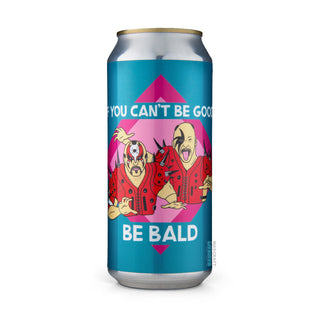 Cerveza DIPA HOOF HEARTED If You Can't Be Good, Be Bald 47cl vista frontal - Comprar en Mascraft