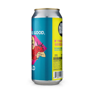 Perfil derecho de cerveza DIPA HOOF HEARTED If You Can't Be Good, Be Bald 47cl - Disponible en Mascraft