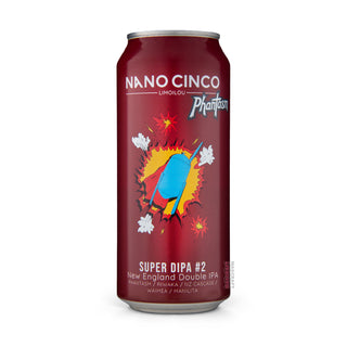 Cerveza DIPA NANO CINCO Super DIPA #2 47cl vista frontal - Comprar en Mascraft