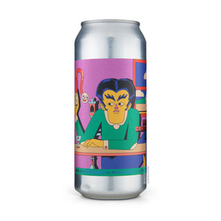 Front view of TIPA SIR JOHN & BEARDED Déjeuner Continental 47cl craft beer can - Buy at Mascraft