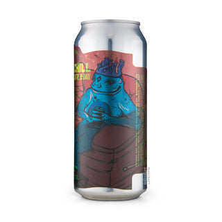 Perfil derecho de cerveza DIPA THE VEIL Chill 10th B-Day 47cl - Disponible en Mascraft