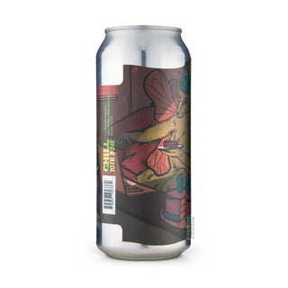 Lateral izquierdo DIPA THE VEIL Chill 10th B-Day 47cl - Catálogo Mascraft