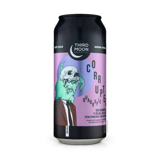Cerveza QIPA THIRD MOON Quadruple Corrupted 47cl vista frontal - Comprar en Mascraft