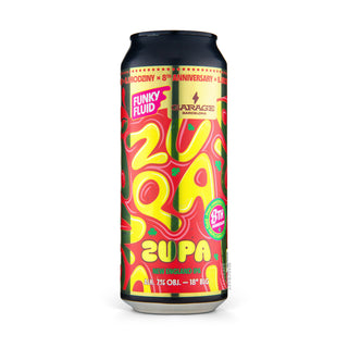 Cerveza Hazy IPA FUNKY FLUID & GARAGE Zupa 50cl vista frontal - Comprar en Mascraft