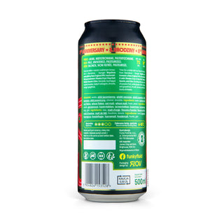 Label and beer information for Hazy IPA FUNKY FLUID & GARAGE Zupa 50cl - Mascraft shop