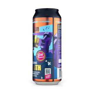 Perfil derecho de cerveza Pastry Stout FUNKY FLUID & LUA Royal Cookie: Monolith 50cl - Disponible en Mascraft