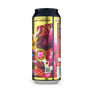 Right side of Pastry Stout FUNKY FLUID & PULPIT Royal Cookie: Imperial Cake Talk 50cl craft beer can - Available at Mascraft