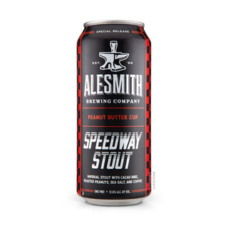 Cerveza Imperial Stout ALESMITH Speedway Stout: Peanut Butter Cup 47cl vista frontal - Comprar en Mascraft