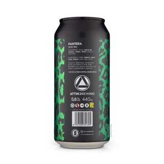 Etiqueta e información Hazy IPA ATTIK Pantera 44cl - Tienda Mascraft