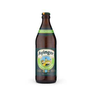 Cerveza Lager AYINGER Frühlingsbier 50cl vista frontal - Comprar en Mascraft