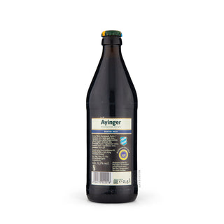 Etiqueta e información Dark Lager AYINGER Winter Bock 50cl - Tienda Mascraft