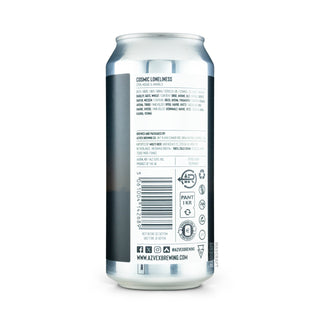 Etiqueta e información Hazy IPA AZVEX Cosmic Loneliness 44cl - Tienda Mascraft