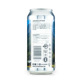 Etiqueta e información Hazy IPA AZVEX Grindelwald Fluctuation 44cl - Tienda Mascraft
