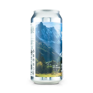 Lateral izquierdo Hazy IPA AZVEX Grindelwald Fluctuation 44cl - Catálogo Mascraft
