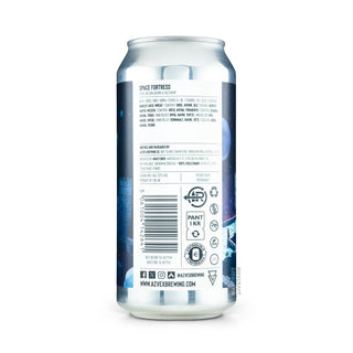 Etiqueta e información Hazy IPA AZVEX Space Fortress 44cl - Tienda Mascraft