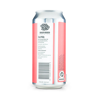 Etiqueta e información Black IPA BAD SEED Slack Phillip 44cl - Tienda Mascraft