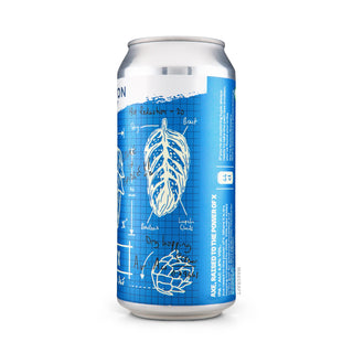 Perfil derecho de cerveza IPA BUXTON Axe^x 44cl - Disponible en Mascraft