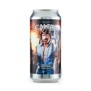 Cerveza Hazy IPA CALEYA Norris 44cl vista frontal - Comprar en Mascraft
