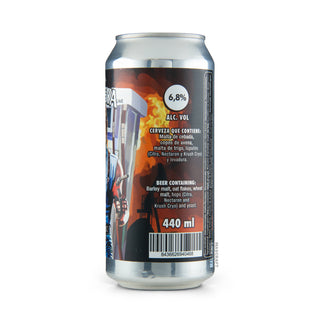 Perfil derecho de cerveza Hazy IPA CALEYA Norris 44cl - Disponible en Mascraft