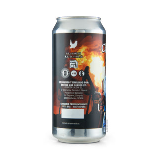 Lateral izquierdo Hazy IPA CALEYA Norris 44cl - Catálogo Mascraft