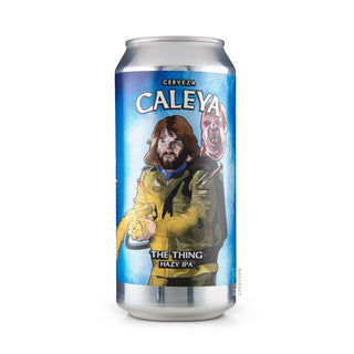 Cerveza Hazy IPA CALEYA The Thing 44cl vista frontal - Comprar en Mascraft