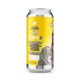 Lateral izquierdo de cerveza West Coast CALEYA Travis Driver 44cl - Catálogo de Mascraft