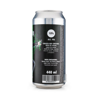 Perfil derecho de cerveza Imperial Stout CALEYA Trinity 44cl - Disponible en Mascraft