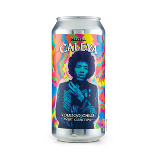 Cerveza West Coast CALEYA Woodoo Child 44cl vista frontal - Comprar en Mascraft