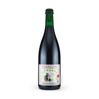 Cerveza Lambic CANTILLON Rosé De Gambrinus 2026 75cl vista frontal - Comprar en Mascraft
