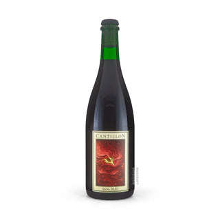Cerveza Lambic CANTILLON Sang Bleu (2025) 75cl vista frontal - Comprar en Mascraft