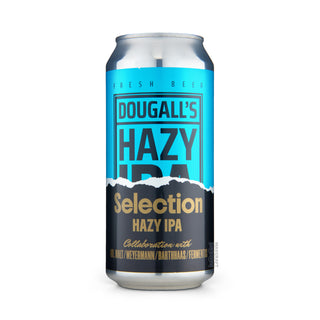 Front view of Hazy IPA DOUGALL'S Selection 44cl craft beer can - Buy at Mascraft