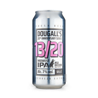 Front view of West Coast DOUGALL'S & BWR 13/20 44cl craft beer can - Buy at Mascraft