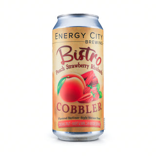 ENERGY CITY Bistro Peach Strawberry Rhubarb Cobbler