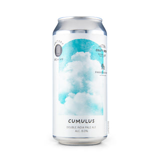 Cerveza Hazy DIPA FACTORY Cumulus 44cl vista frontal - Comprar en Mascraft