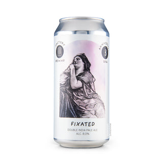 Cerveza Hazy DIPA FACTORY & SOMA Fixated 44cl vista frontal - Comprar en Mascraft